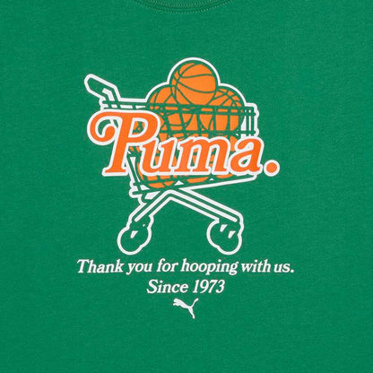 PUMA Junior Varsity Men's Basketball T-Shirt - Supersports Thailand