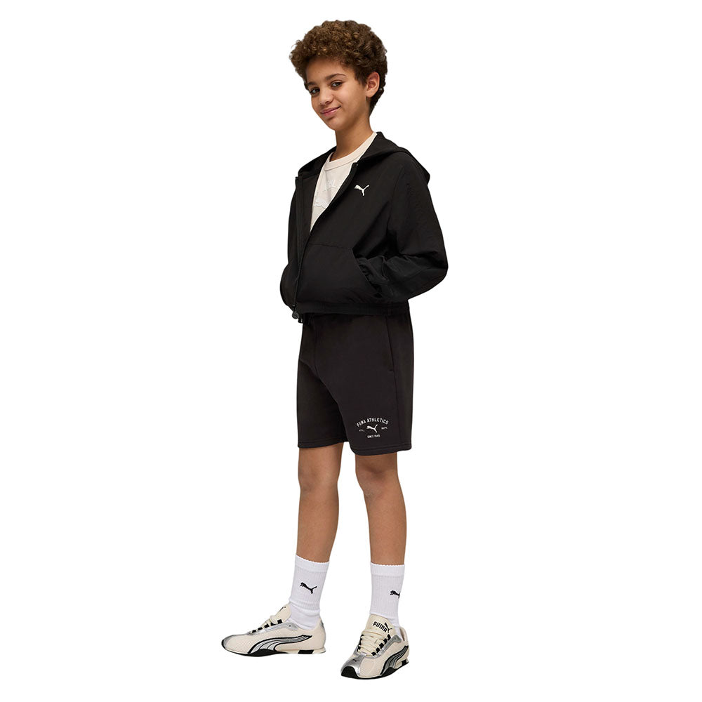 PUMA Class Graphic Kids Lifestyle Shorts Supersports Thailand
