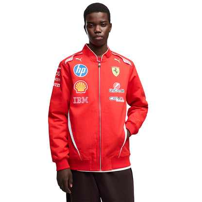 PUMA Scuderia Ferrari HP Replica Drivers Authentic Bomber Men's Jacket