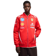 PUMA Scuderia Ferrari HP Replica Drivers Authentic Bomber Men's Jacket