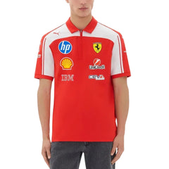 PUMA Scuderia Ferrari HP Replica Authentic Men's Polo Shirt