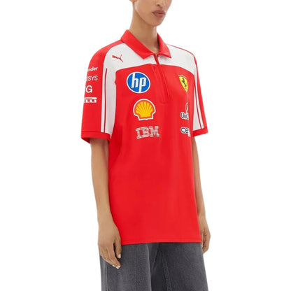 PUMA Scuderia Ferrari HP Replica Authentic Men's Polo Shirt - Supersports Thailand