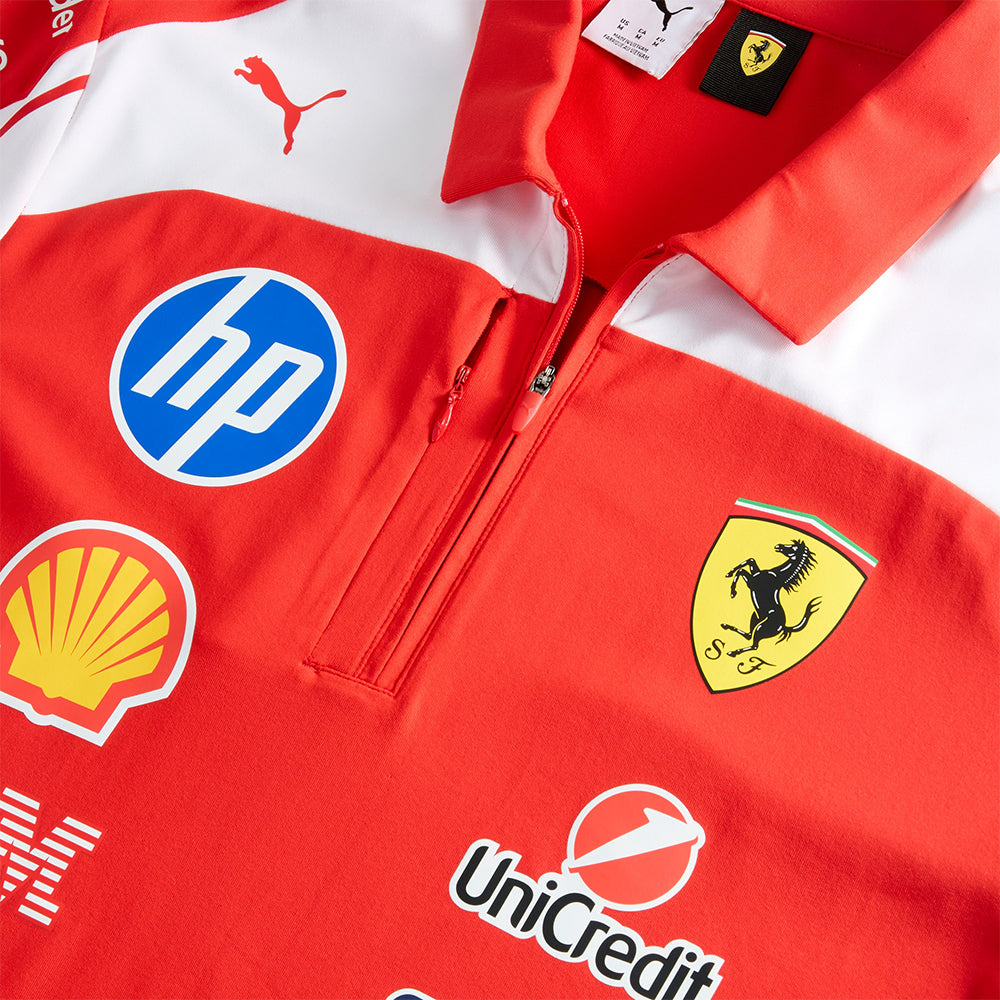 PUMA Scuderia Ferrari HP Replica Authentic Men's Polo Shirt Supersports Thailand