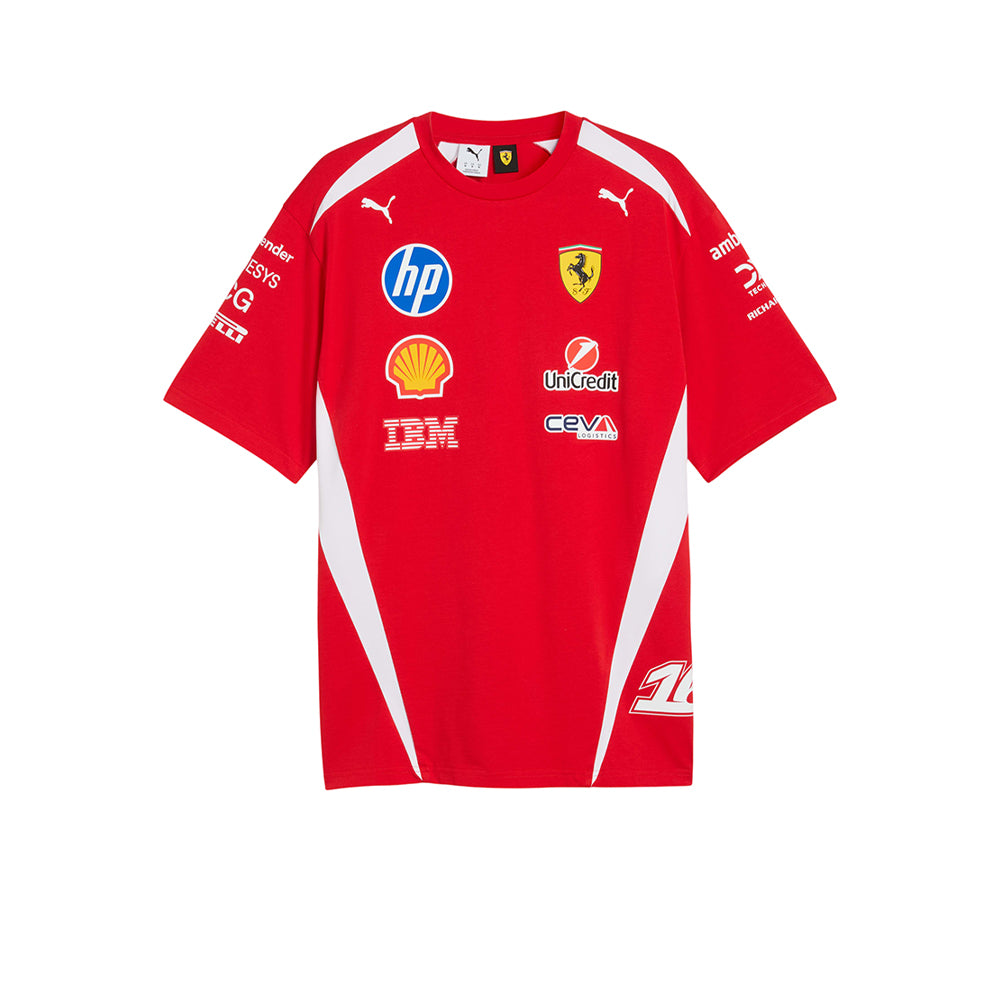 PUMA Scuderia Ferrari HP Replica Drivers Men's T-Shirt Supersports Thailand