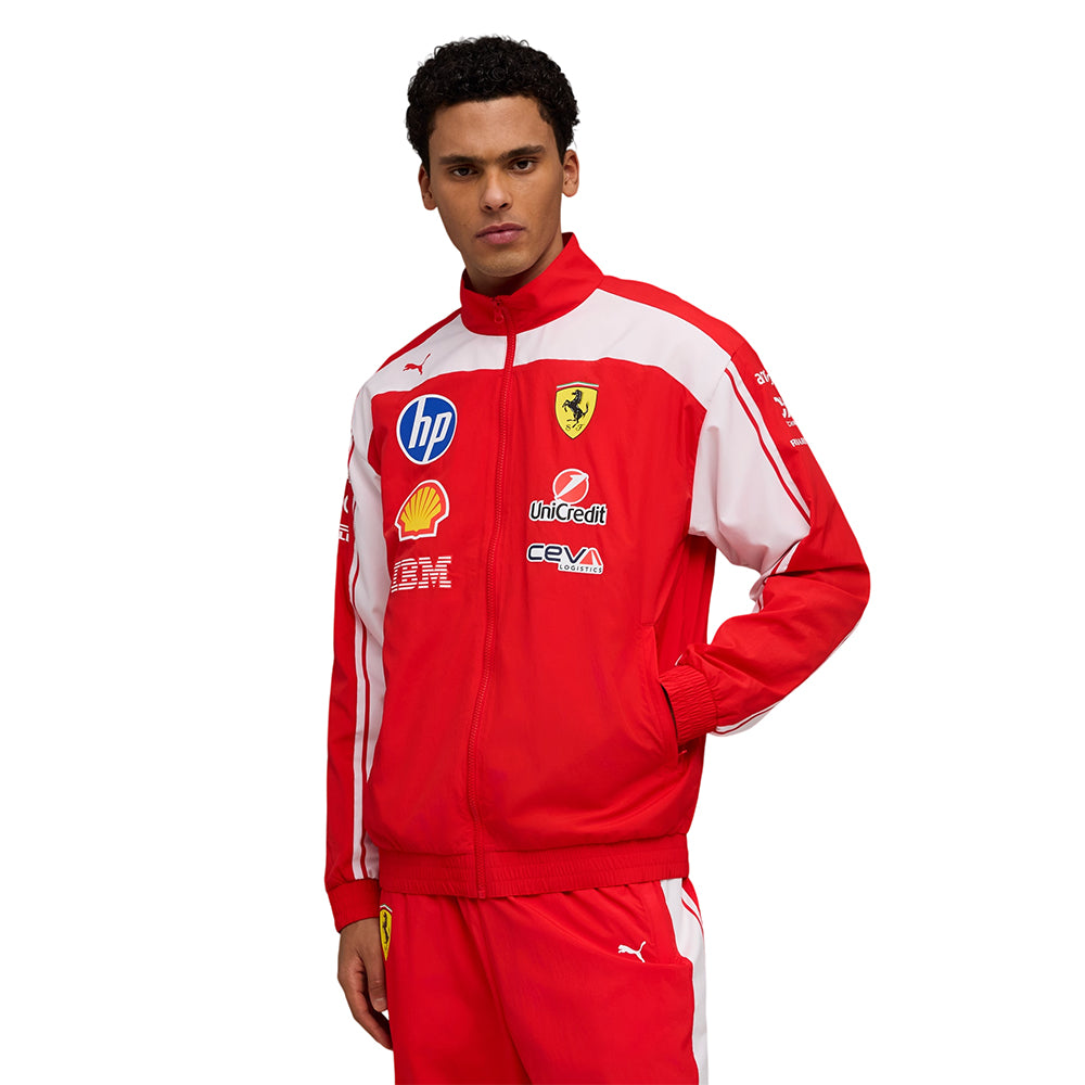 PUMA Scuderia Ferrari HP Replica Drivers Authentic Track Men's Jacket Supersports Thailand