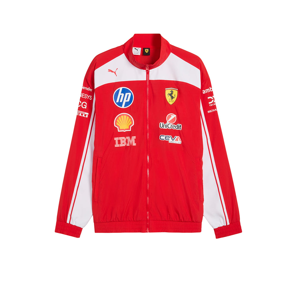 PUMA Scuderia Ferrari HP Replica Drivers Authentic Track Men's Jacket Supersports Thailand