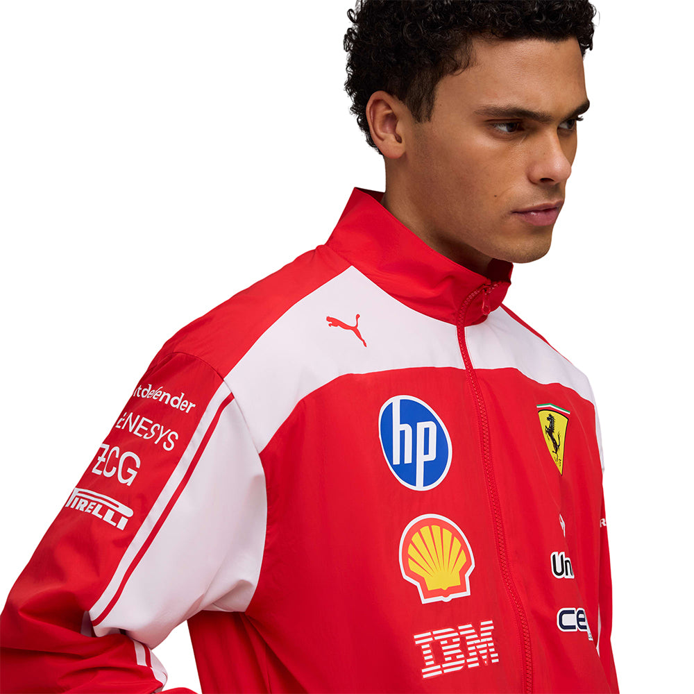 PUMA Scuderia Ferrari HP Replica Drivers Authentic Track Men's Jacket Supersports Thailand