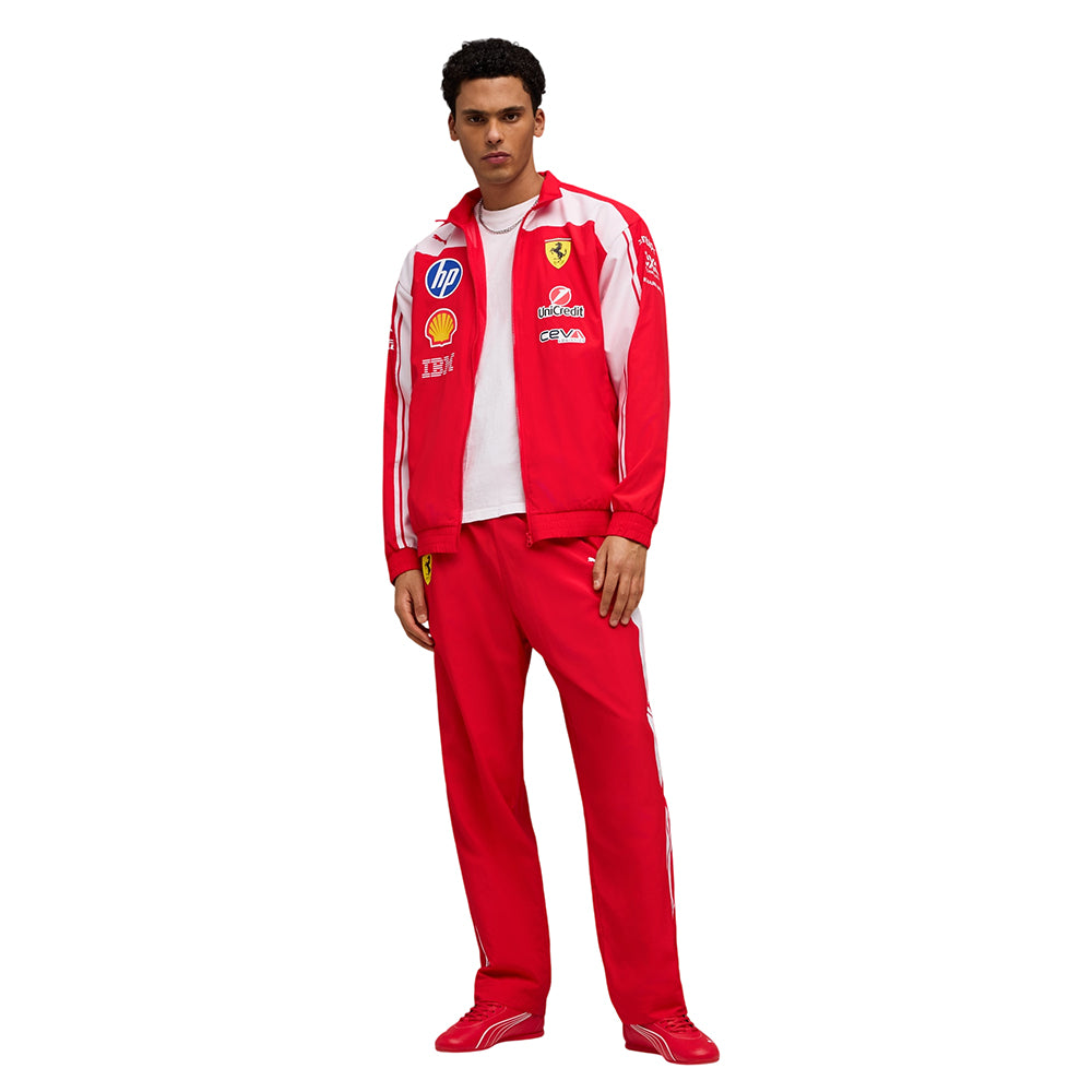 PUMA Scuderia Ferrari HP Replica Drivers Authentic Track Men's Jacket Supersports Thailand