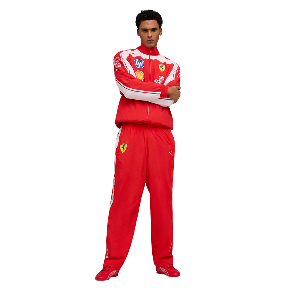 PUMA Scuderia Ferrari HP Replica Drivers Authentic Track Men's Pants Supersports Thailand