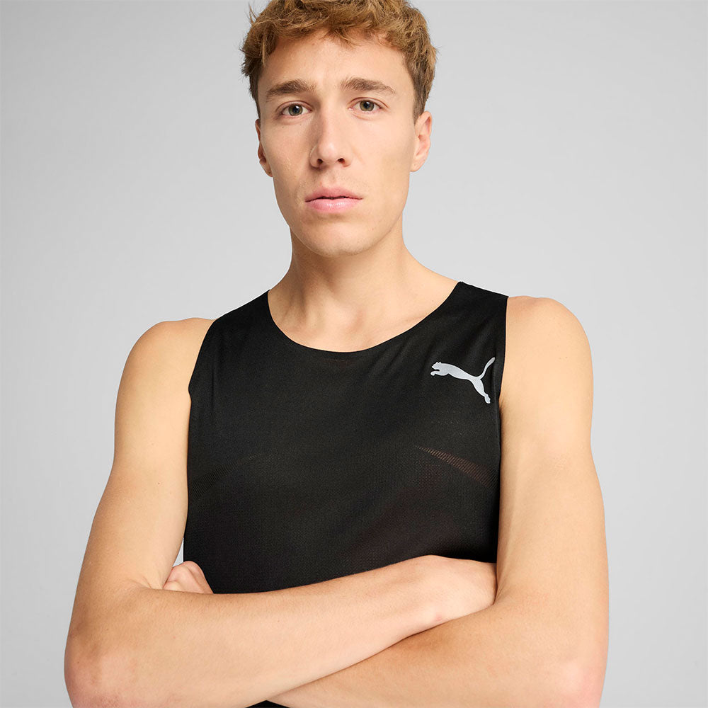 PUMA Raceday Ultraspun เสื้อกล้ามวิ่งผู้ชาย
