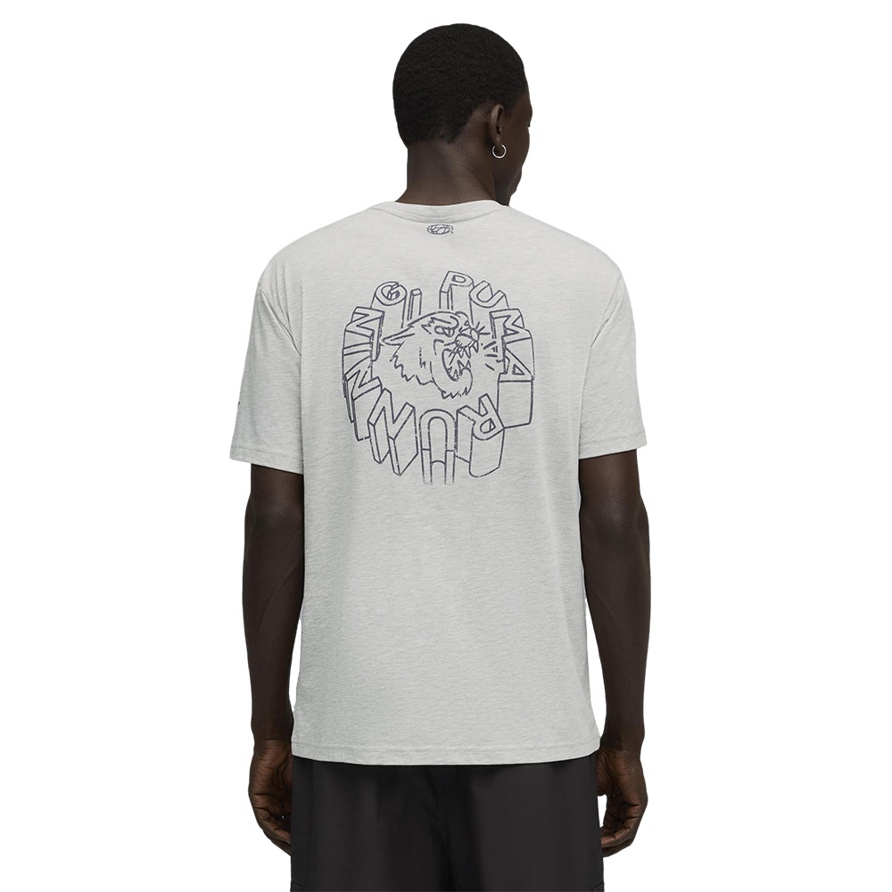 PUMA  Run Graphic Oversize Men's Running T-Shirt - Supersports Thailand Supersports Thailand
