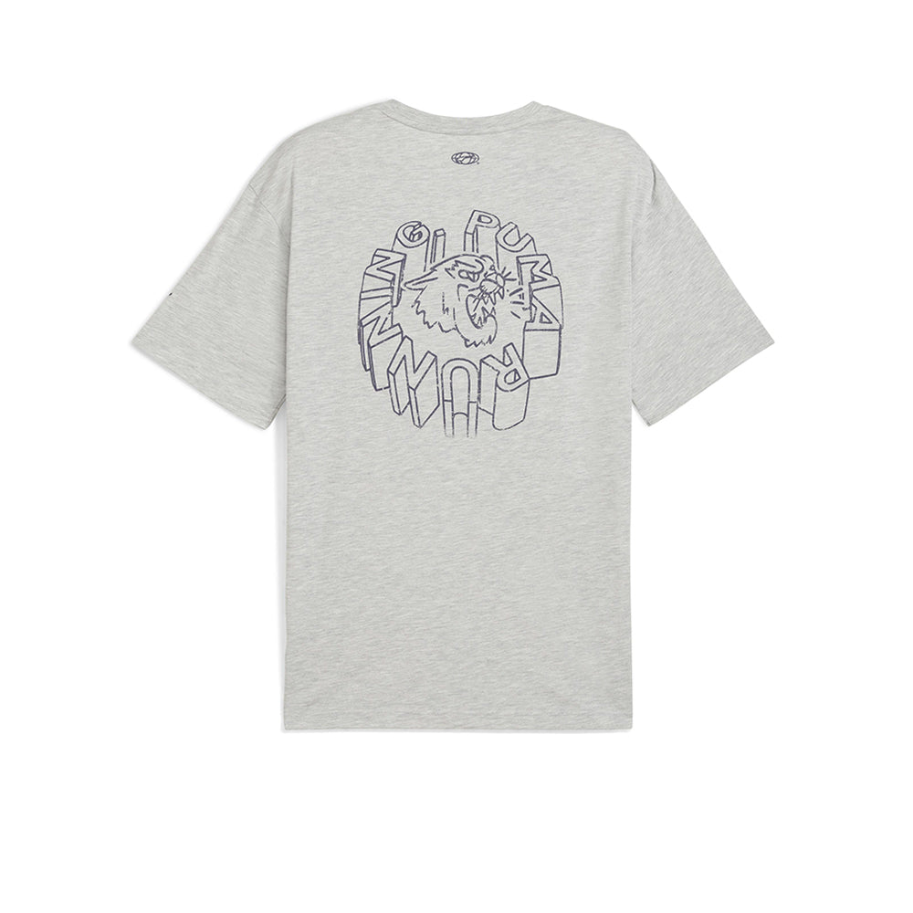 PUMA  Run Graphic Oversize เสื้อวิ่งผู้ชาย