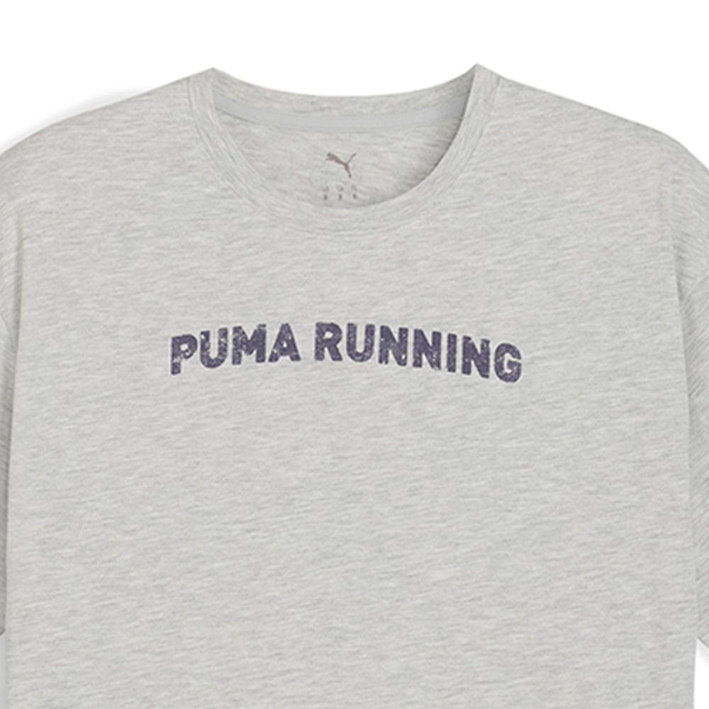 PUMA  Run Graphic Oversize เสื้อวิ่งผู้ชาย
