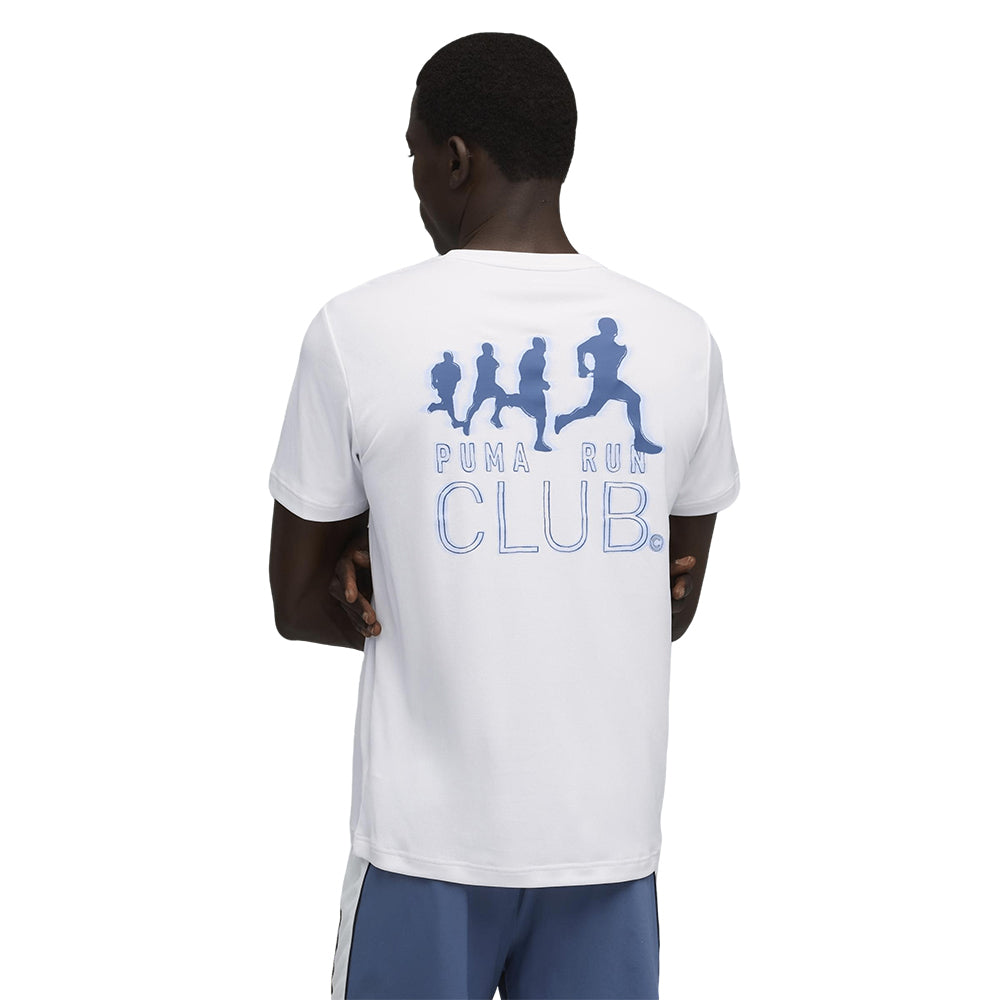 PUMA Run Club Graphic Tee เสื้อวิ่งผู้ชาย
