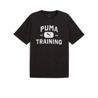 PUMA Graphics Logo เสื้อออกกำลังกายผู้ชาย