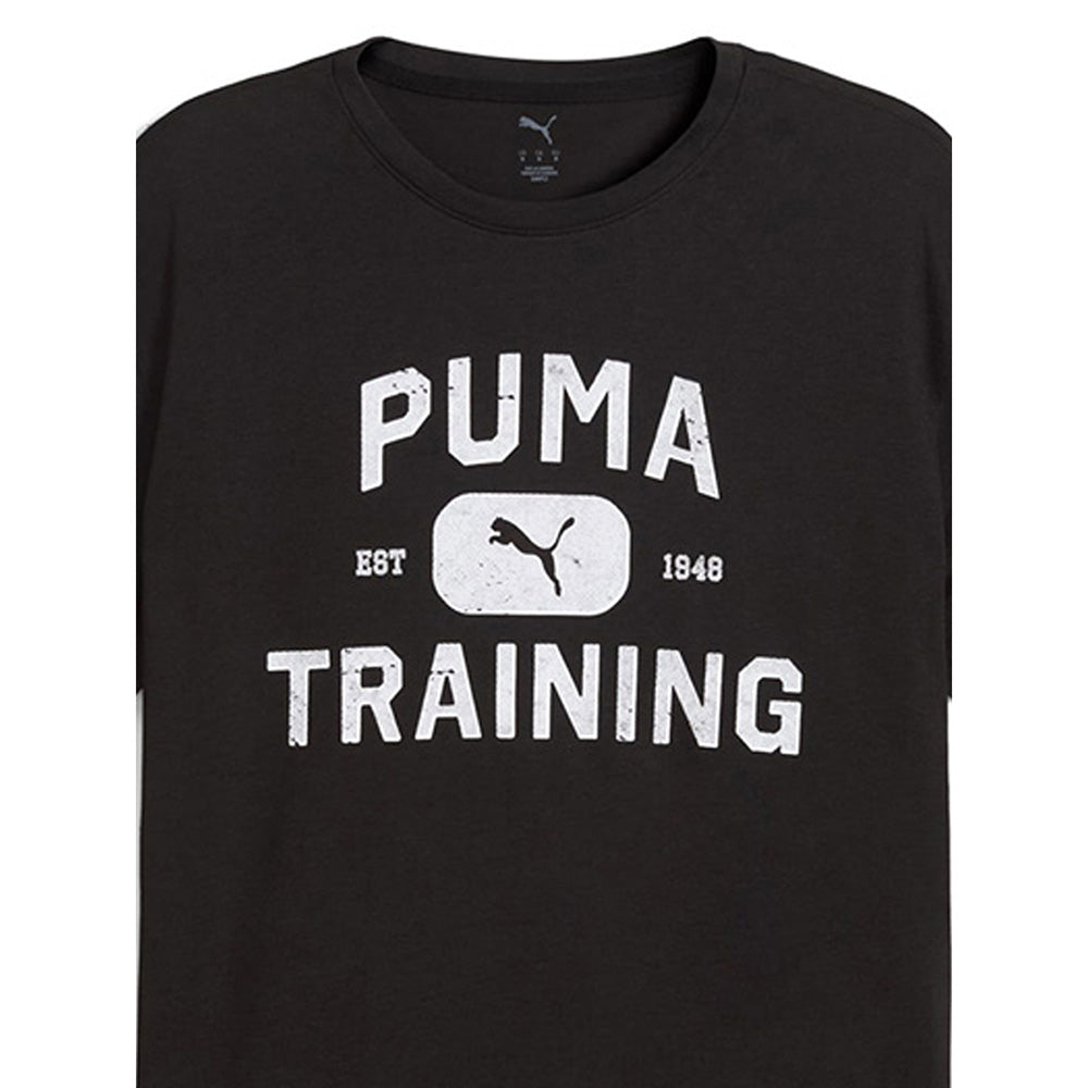 PUMA Graphics Logo เสื้อออกกำลังกายผู้ชาย