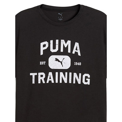 PUMA Graphics Logo เสื้อออกกำลังกายผู้ชาย