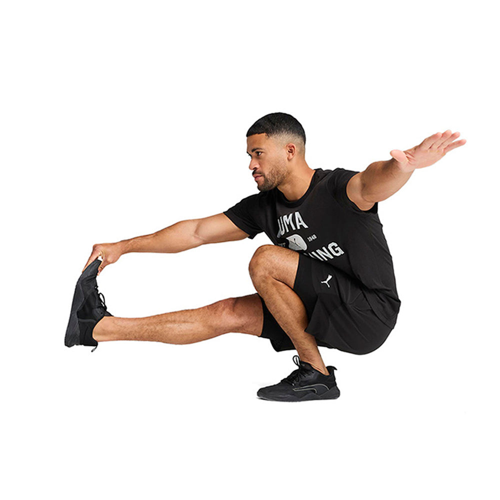 PUMA Graphics Logo เสื้อออกกำลังกายผู้ชาย