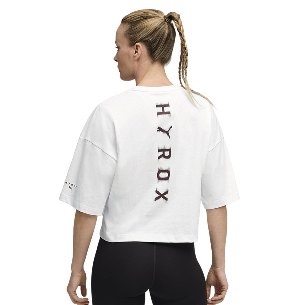 PUMA HYROX Cropped Lifestyle Tee Women's Training T-Shirt - Supersports Thailand Supersports Thailand