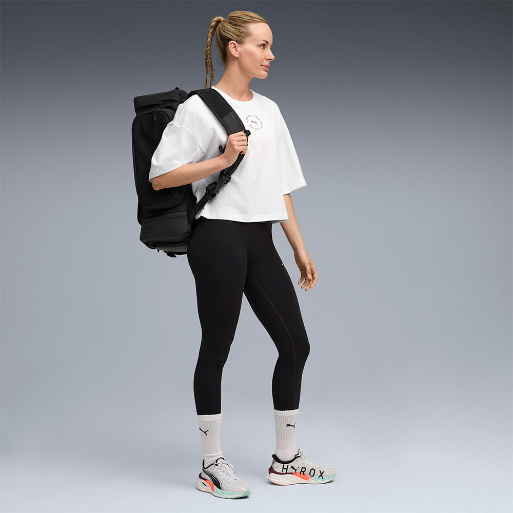 PUMA HYROX Cropped Lifestyle Tee เสื้อออกกำลังกายผู้หญิง