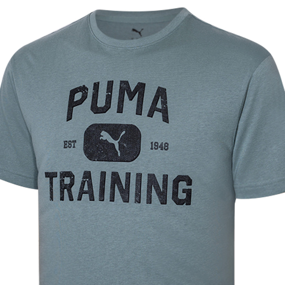 PUMA Graphics Logo เสื้อออกกำลังกายผู้ชาย