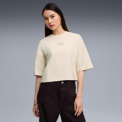 PUMA Oversized Graphic เสื้อยืดผู้หญิง