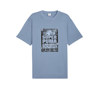 PUMA Super World Tour Relaxed Men's T-Shirt - Supersports Thailand