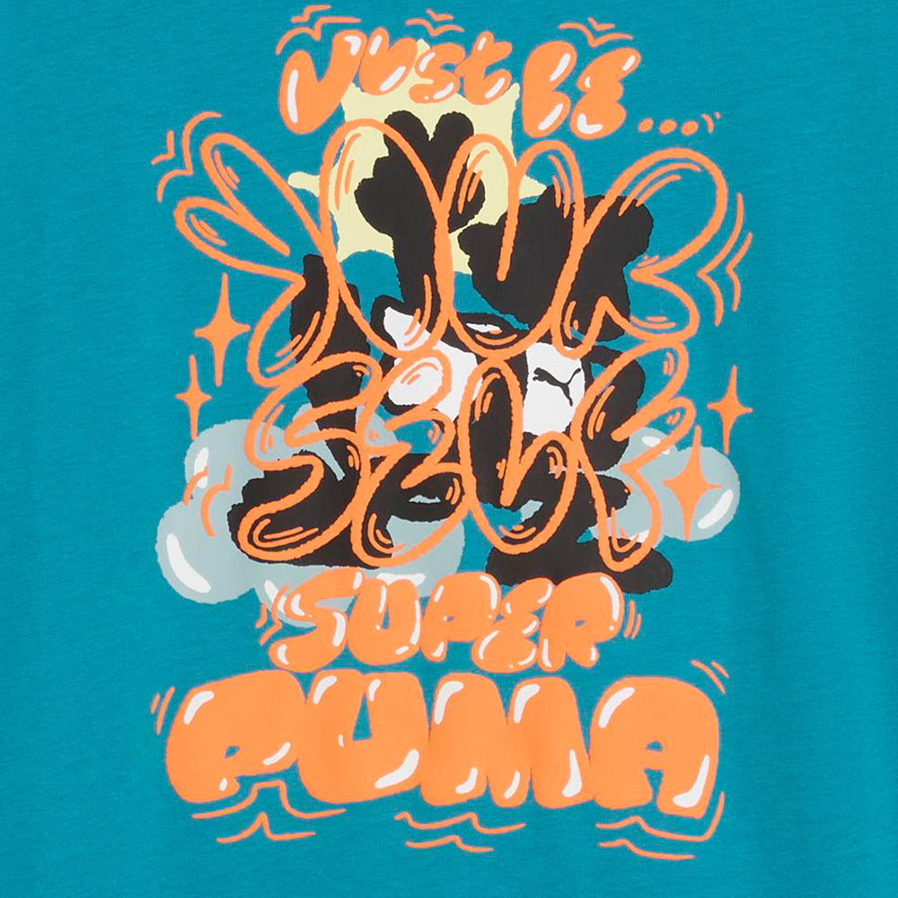 PUMA GRAPHICS Super PUMA Kids T-Shirt - Supersports Thailand Supersports Thailand