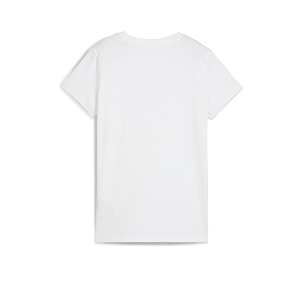 PUMA Graphics Floral Cat Logo เสื้อยืดผู้หญิง