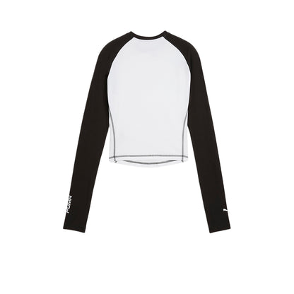 PUMA BMW M Motorsport Baby Doll Long Sleeve เสื้อยืดผู้หญิง