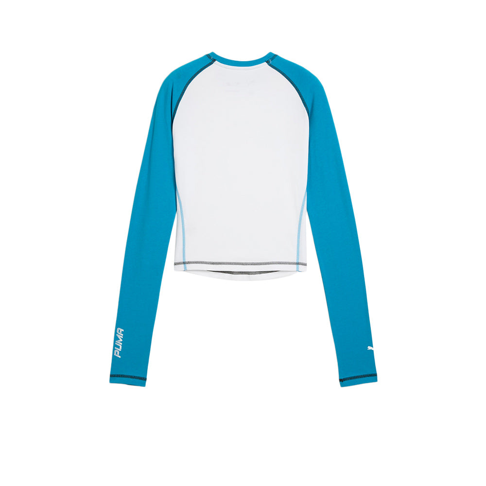 PUMA BMW M Motorsport Baby Doll Long Sleeve เสื้อยืดผู้หญิง
