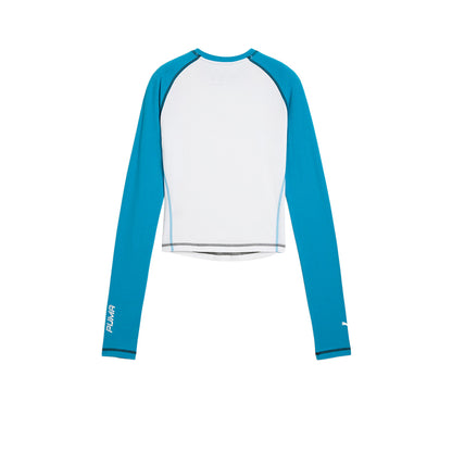 PUMA BMW M Motorsport Baby Doll Long Sleeve เสื้อยืดผู้หญิง