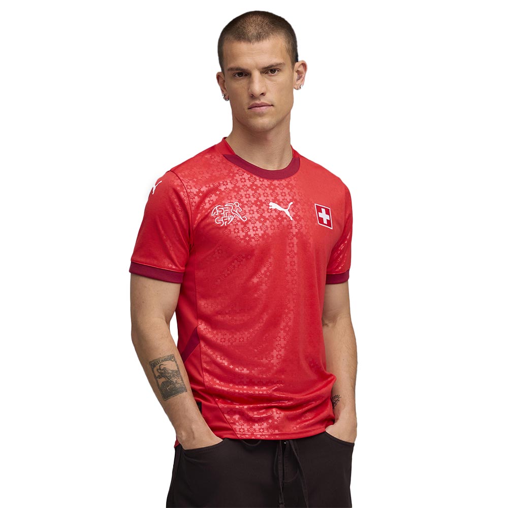 PUMA Men's Switzerland (Women's Team) Home 2025/26 Jersey