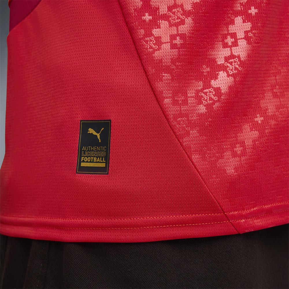 PUMA Men's Switzerland (Women's Team) Home 2025/26 Jersey