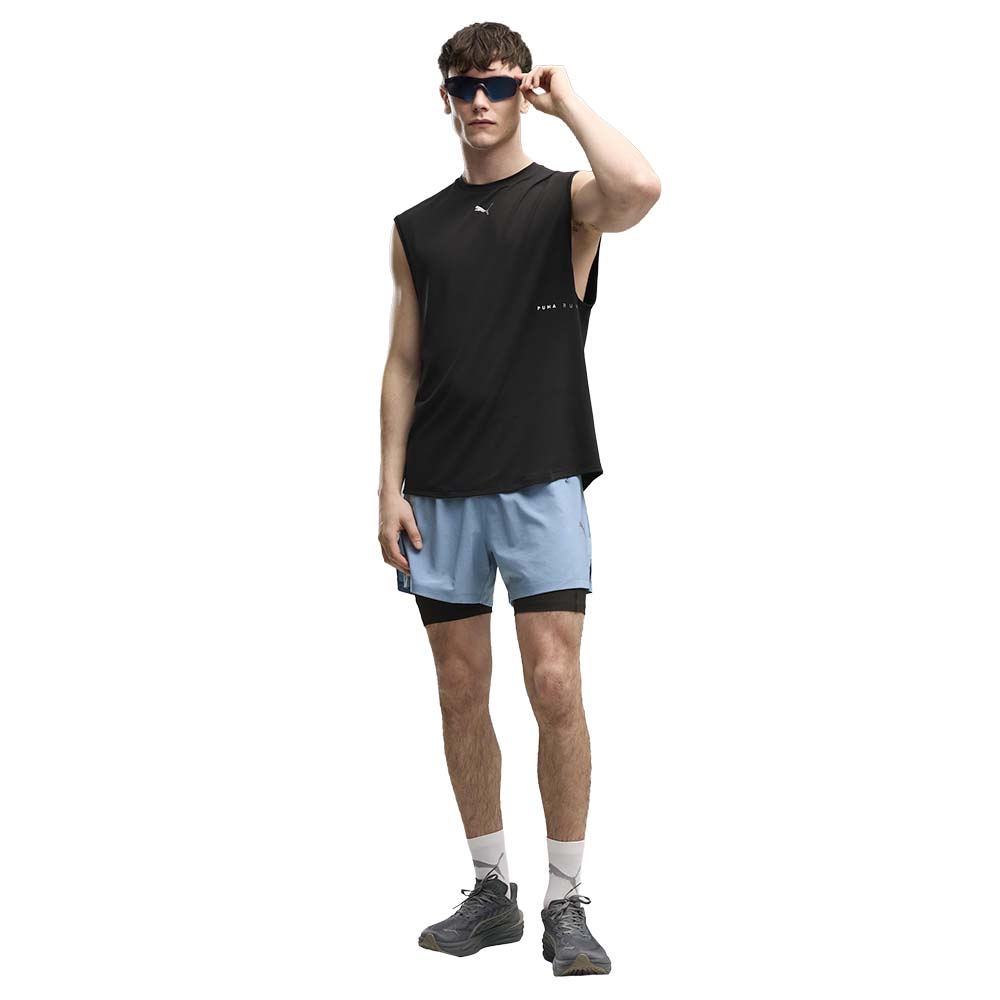 PUMA Brightstride Cloudspun Ultra Soft เสื้อกล้ามวิ่งผู้ชาย Supersports Thailand