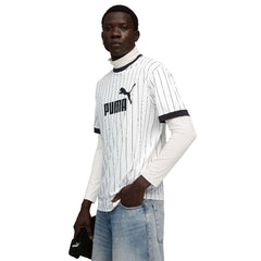 PUMA Essentials Striped เสื้อยืดผู้ชาย