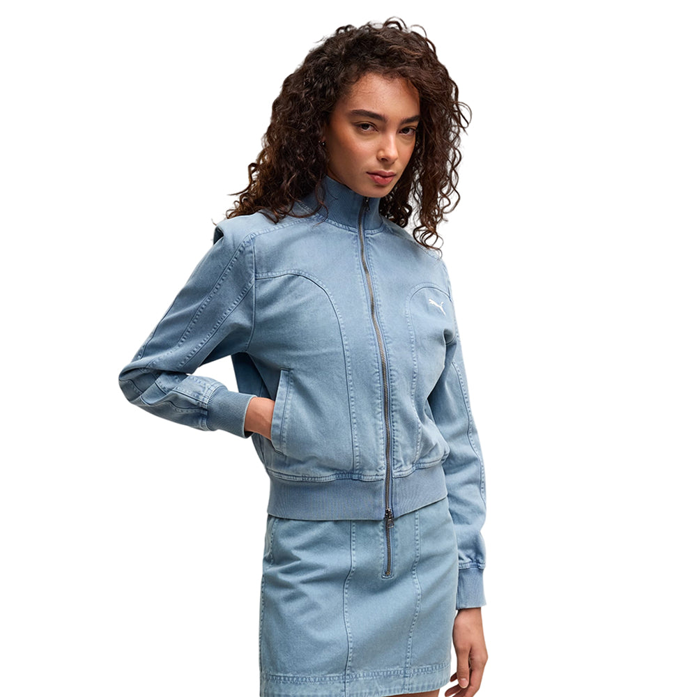 PUMA Washed Twill Short Women's Jacket - Supersports Thailand Supersports Thailand