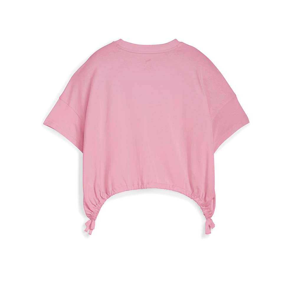 PUMA Cropped Pink Kids T-Shirt - Supersports Thailand Supersports Thailand