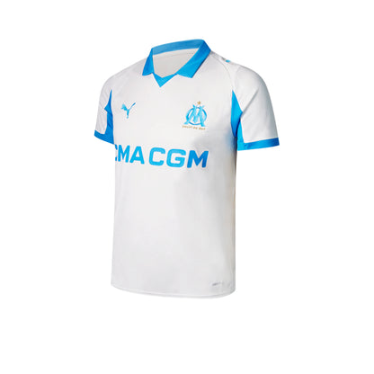 PUMA เสื้อแข่งผู้ชายทีมโอลิมปิก มาร์กเซย ชุดเหย้า เกรด Replica ฤดูกาล 2025/26