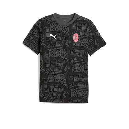 PUMA AC Milan Football Culture AOP เสื้อยืดผู้ชาย