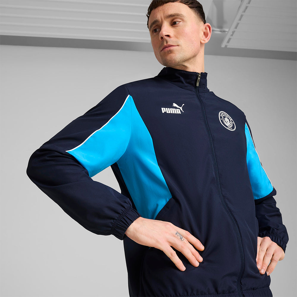 PUMA Manchester City ftblARCHIVE Men's Football Jacket