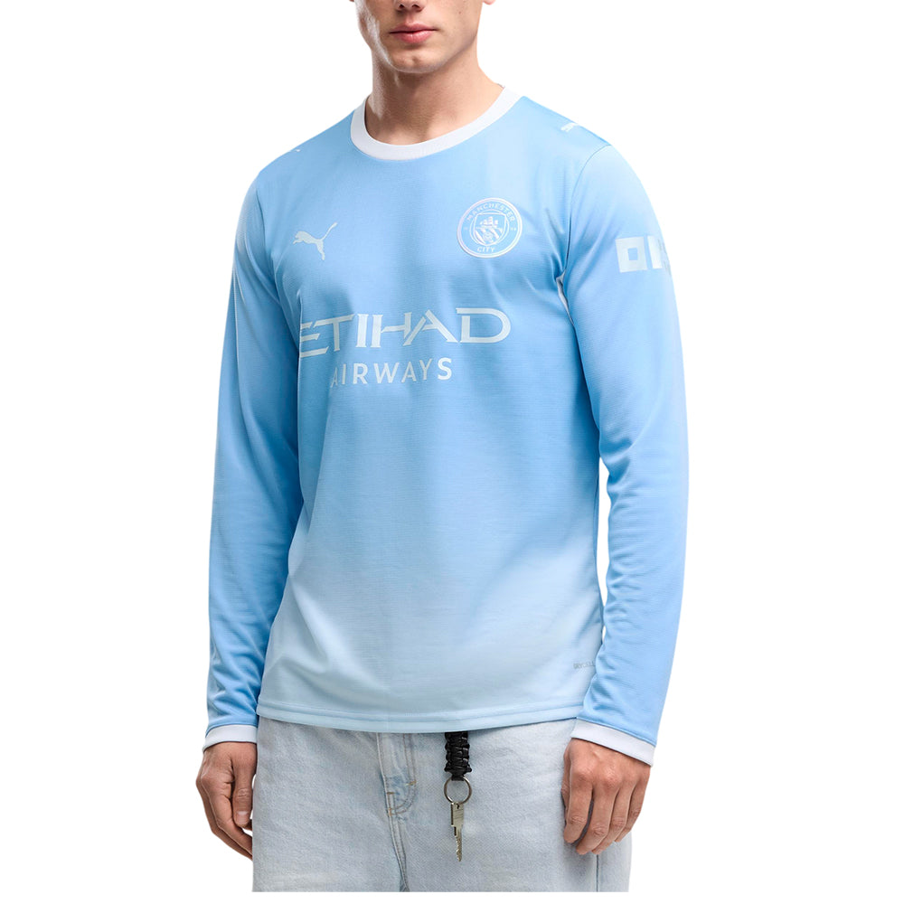 PUMA Men's Manchester City Home Replica 2025/26 Long Sleeve Jersey - Supersports Thailand Supersports Thailand