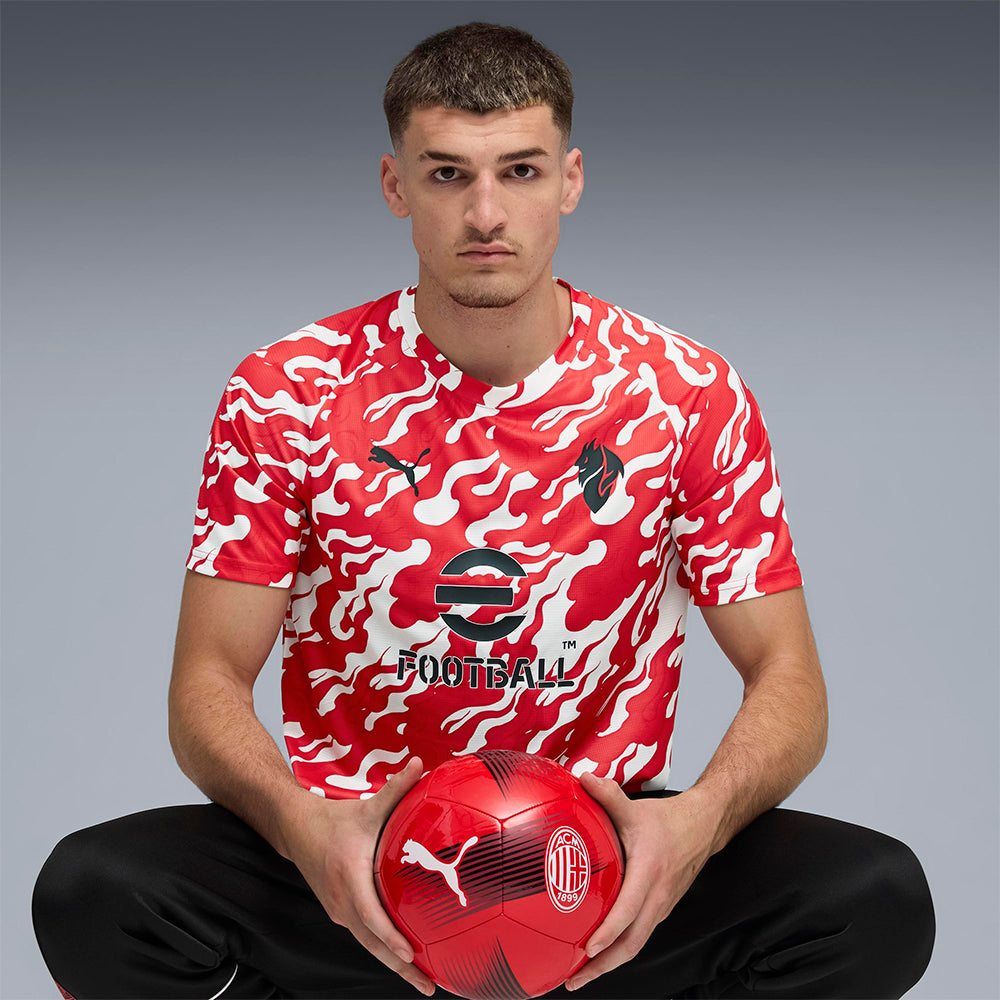 PUMA AC Milan Pre-match Men's Football Jersey - Supersports Thailand