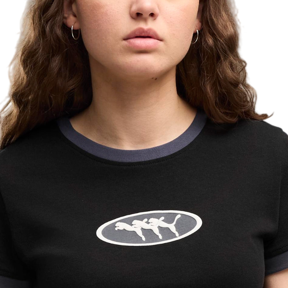 PUMA Future Archive Graphic Ringer Women's T-Shirt - Supersports Thailand