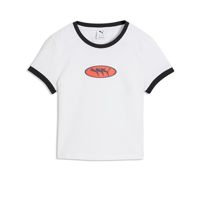 PUMA Future Archive Graphic Ringer Women's T-Shirt - Supersports Thailand