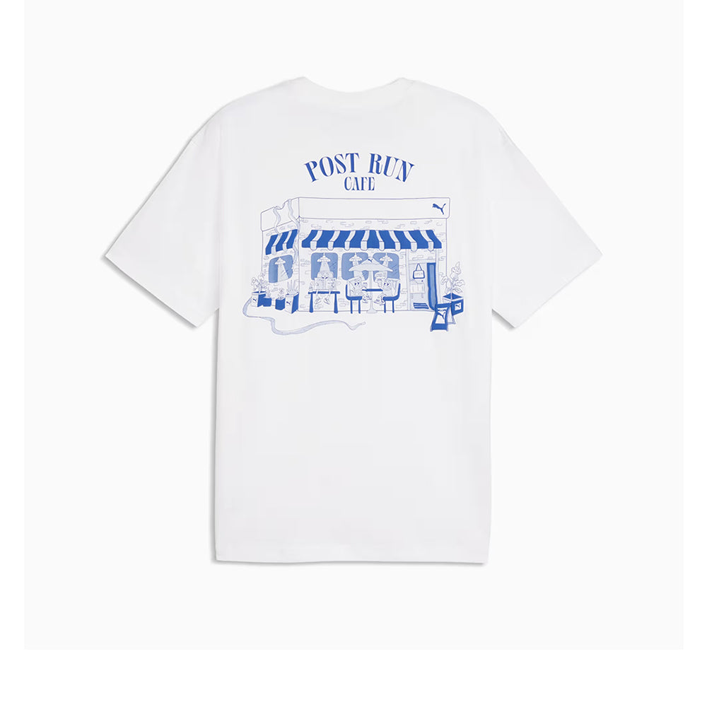 PUMA Graphic Cafe Relaxed เสื้อยืดผู้ชาย Supersports Thailand