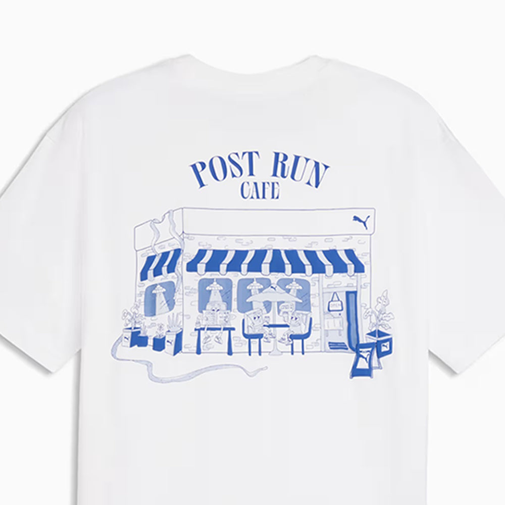 PUMA Graphic Cafe Relaxed เสื้อยืดผู้ชาย Supersports Thailand