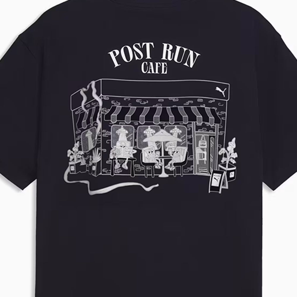 PUMA Graphic Cafe Relaxed เสื้อยืดผู้ชาย Supersports Thailand