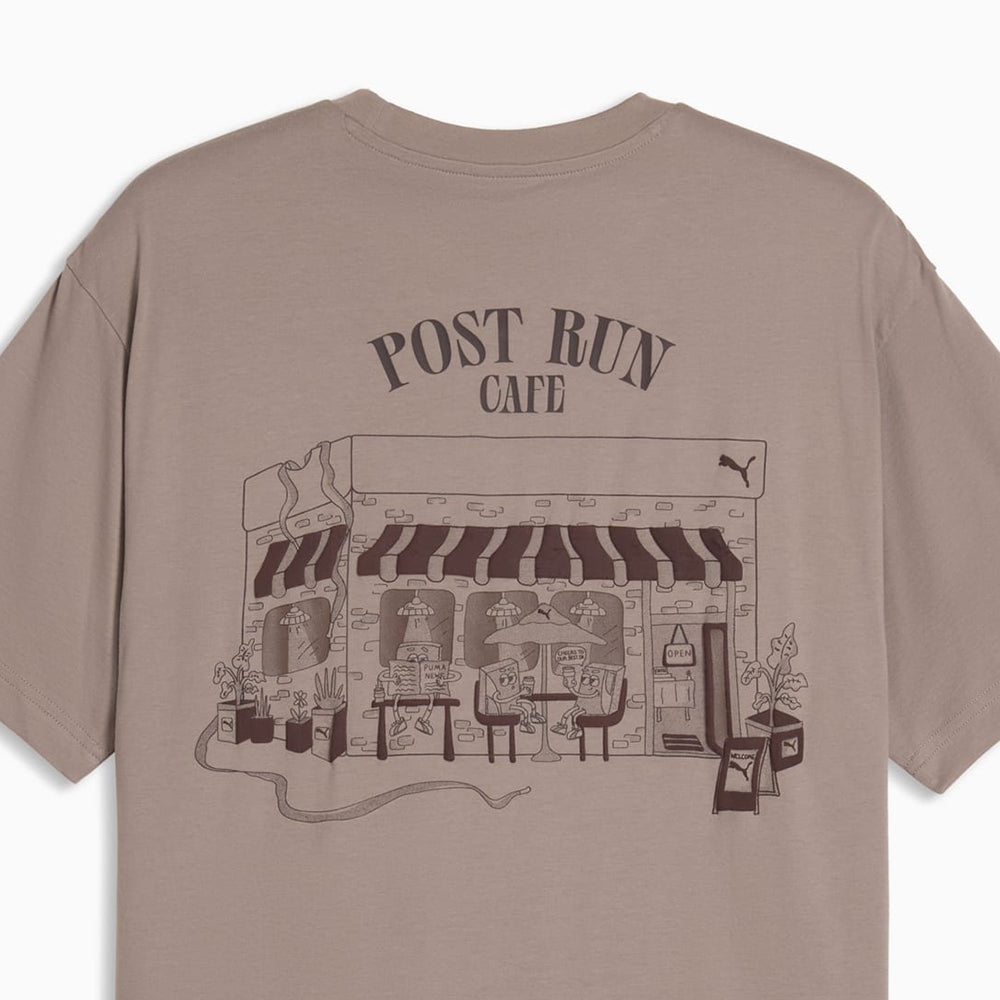 PUMA Graphic Cafe Relaxed เสื้อยืดผู้ชาย Supersports Thailand