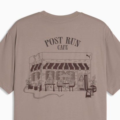 PUMA Graphic Cafe Relaxed เสื้อยืดผู้ชาย